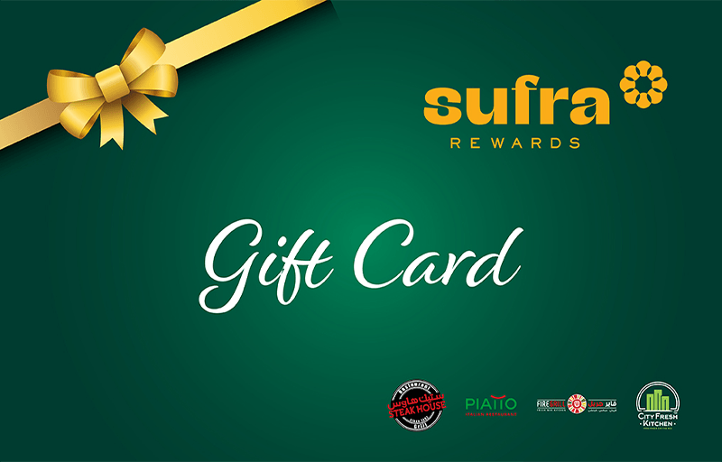 Sufra Gift Card