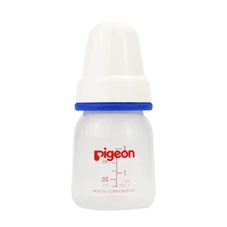 Pigeon SN KPP Baby Feeding Bottle - White, 50ml, BPA-Free Material