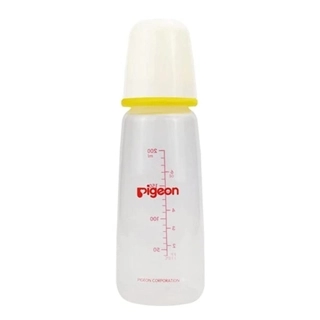 Pigeon Feeding Bottle 200ml – Plastic Baby Bottle Without Handle